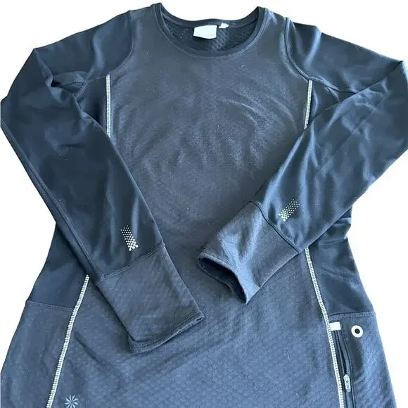 Athleta Longsleeve Heatzone Running Shirt - Size L - Picture 3 of 11